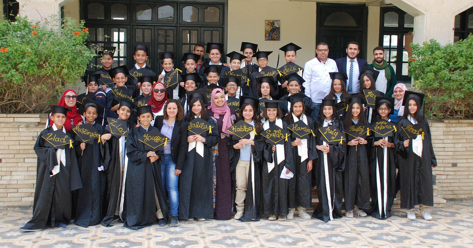 Graduation group photo
