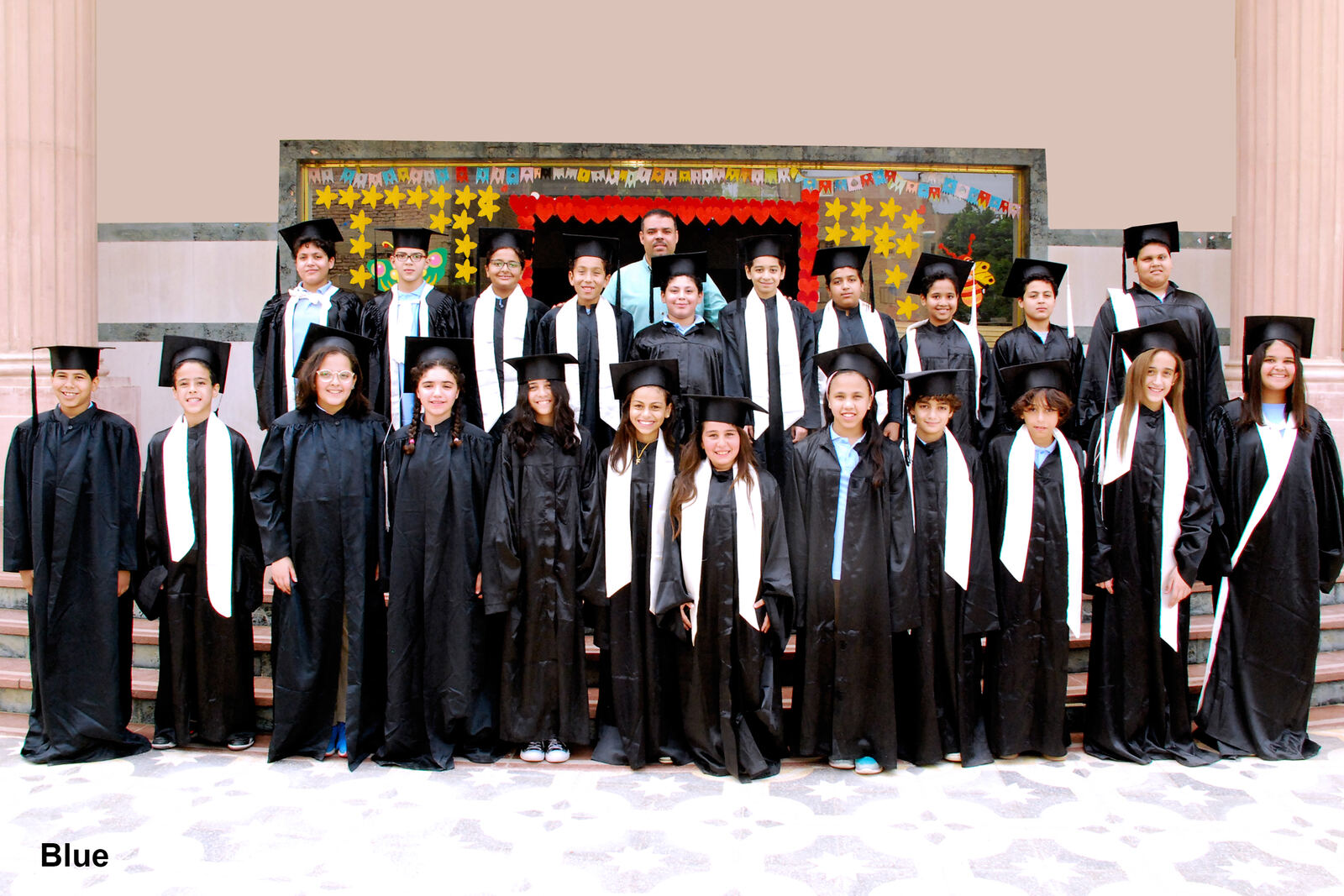 Secondary school graduation group