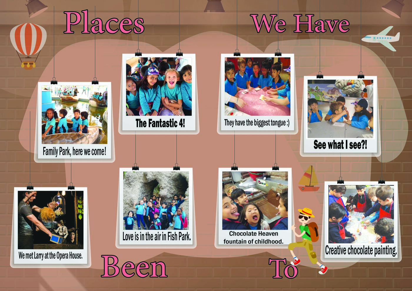 Yearbook page — future professions